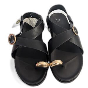 Women's Sol Toe Loop Ankle Strap Sandals -Universal Thread-Size 11 & 6